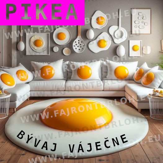 Pikea, bývaj váječne.