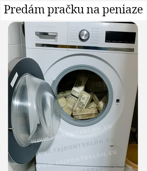 Pračka na peniaze hlavného účtovníka